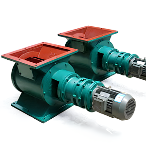 Déchargeur en forme d'étoile, vanne de décharge de cendres, dépoussiéreur, port carré rond, vanne de décharge de cendres électrique en acier inoxydable - Product Image 2