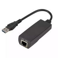 Venta caliente USB 1000Mbps Adaptador Ethernet Tarjeta de red USB 3,0 a RJ45 Lan Gigabit Internet para computadora portátil de escritorio