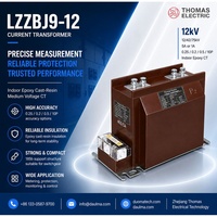 Transformateur de courant LZZBJ9-12/175b/2S 10kV-12kV 0.2S/10P 5A/1A CT en résine époxy pour usage intérieur en appareillage de commutation