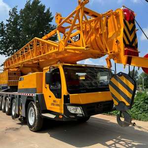 Grue montée sur camionnette d'occasion QY90 90 tonnes, grue de levage à flèche d'occasion pour camionnette à vendre - Product Image 2
