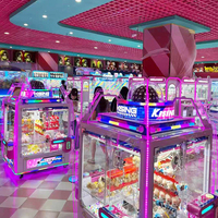 Machine à griffes à pièces Kising à thème solaire, très vendue, pour 4 personnes, machine à prix géante directe d'usine pour les centres de divertissement