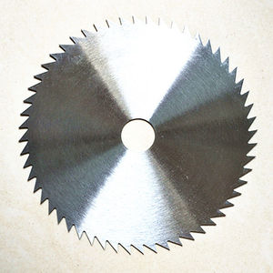 Lame de scie circulaire en acier au manganèse 400 mm, disque de coupe pour bois, pour scie à table et meuleuse d'angle - Product Image 1