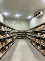 Chambre froide de stockage de 20 pieds pour fruits et légumes, grande chambre froide de type entrepôt, fabriquée en Chine