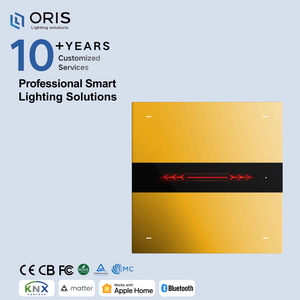 Interruptor Inteligente para el Hogar LTECH, Pantalla Táctil OLED, Panel de Control Inteligente, Interruptor Inteligente Matter, Zigbee, <span class=keywords><strong>Google</strong></span> Home, para Uso en Hoteles - Product Image 2