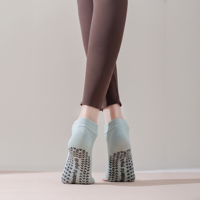 Nouvelles chaussettes de yoga et de Pilates pour femmes 2026, à bout ouvert, courtes, personnalisées, authentiques, à 5 doigts, respirantes, anti-humidité, en mélange de coton, antidérapantes et douces