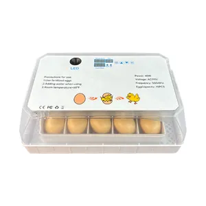 Incubadora de huevos de gallina a precio barato, función de adición de agua automática multiuso, 220V, 110V