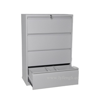 Hiện đại 4-ngăn kéo dọc thép Tủ Hồ Sơ Chất lượng cao sắt có thể khóa nhà máy bán hàng trực tiếp cho nhà văn phòng nhà bếp khách sạn sử dụng - Product Image 6