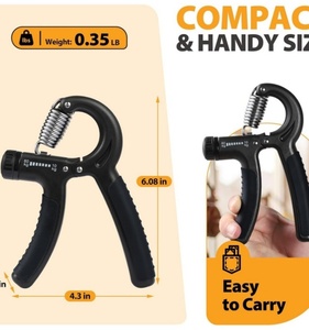 Ingrosso Attrezzo per l'allenamento della forza del polso e dell'avambraccio con resistenza regolabile, Spremitore per esercizi, per donna - Product Image 5