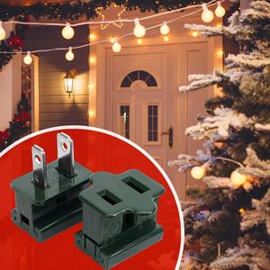 Holiday Christmas <b>Lighting</b> Outlet Male and Female Slip <b>Plug</b> Set Vampire <b>Plug</b> Zip <b>Plug</b> Wholesale - Product Image 3
