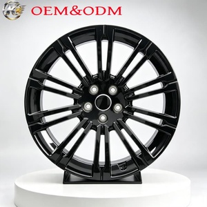 Rines Monobloque Forjados de 19-22 Pulgadas 5x120 (5x4.72) Negros para B-W-M Serie 5, <span class=keywords><strong>Jaguar</strong></span>, Range Rover, Rines Personalizados de Lujo - Product Image 2