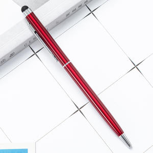 Promozionale caldo 2 in 1 metallo penna a sfera con lo stilo Touch Screen su misura Logo personalizzato stampato Multi funzione punto di sfera - Product Image 6