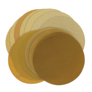8inch 200 mét vòng móc và vòng lặp Vàng Sanding đĩa mài mòn giấy nhám cho các công cụ mài mòn ô tô đánh bóng Mài - Product Image 1