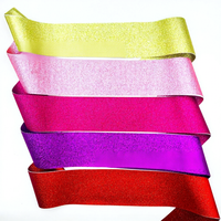 Ruban en tissu uni vert élastique pour enterrement de vie de jeune fille, anniversaire et fête, disponible en stock transfrontalier