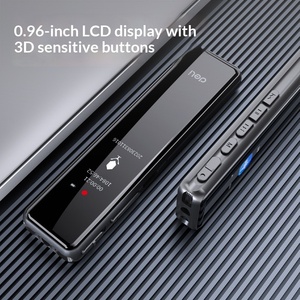 Mini enregistreur vocal numérique HD avec réduction de bruit, haut-parleur intégré, MP3 pour étudiants, cours, avocats, réunions, entretiens, vente en gros OEM - Product Image 2