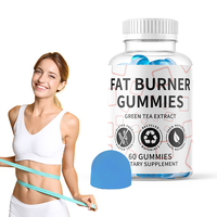 OEM ODM Gummies au thé vert, booster de métabolisme, brûleur de graisse, gummies à l'extrait de thé vert matcha, vitamine C