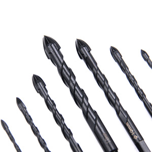 Mr <b>Drill</b> Hex Shank Masonry <b>Drill</b> <b>Bit</b> Set 3-12mm Spiral For Tile Ceramic Wall Drilling - Product Image 2