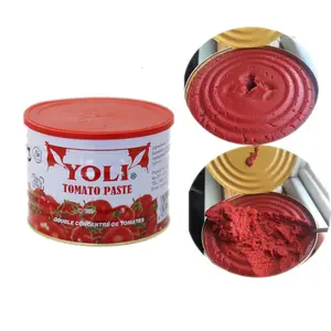 Fresh Tomato Canned Tomato Paste with Double Concentrate 2200g Tomato Paste Supplier High Quality