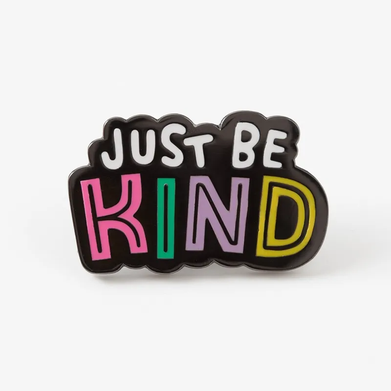 Mentale Gezondheid Awareness Fashion Bekind Pin Gewoon Soort Emaille Pin Badge