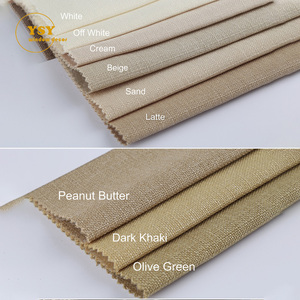 Cortinas de lino para ventana, accesorio de lujo personalizado, color marrón, ondulado, para el hogar - Product Image 6