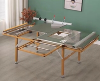 Table de scie pliable pour le travail du bois, machine de scie pour la fabrication de charpentier
