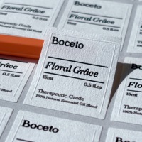Autocollants d'étiquettes de parfum de luxe, autocollants personnalisés avec logo, papier artistique mat, étiquettes personnalisées en relief 3D pour parfums et bougies