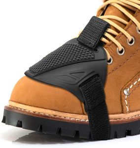 Protège-chaussures de moto, protège-bottes de moto, protections en caoutchouc pour levier de vitesses (noir) - Product Image 1