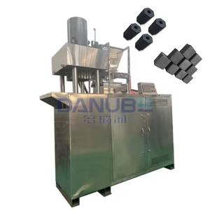 Machine de briquetage hydraulique à pression réglable et haute efficacité, automatique et rapide, pour charbon de bois et sable léger - Product Image 1