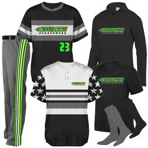 Nouveaux ensembles de maillots et pantalons de baseball personnalisés par sublimation 2024, uniformes de softball et de baseball, ensemble complet - Product Image 2