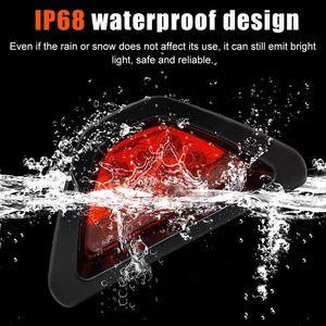 Lampu Rem Mobil Universal 12 <span class=keywords><strong>LED</strong></span> 12V Model F1 Merah Kedip Strobo Lampu Peringatan Darurat untuk Sepeda Motor - Product Image 3