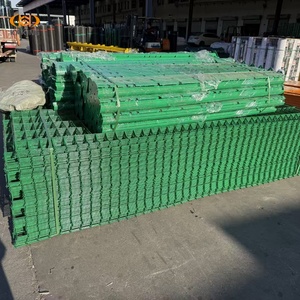 Pannelli <span class=keywords><strong>per</strong></span> Recinzione 3D in Ferro e Alluminio con <span class=keywords><strong>Rete</strong></span> a Doppio Filo Diamantato, Pali da Giardino Zincati <span class=keywords><strong>per</strong></span> Campi - Product Image 5