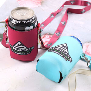 ปลอกหุ้มแก้วน้ำแบบแม่เหล็กสี่จุด ทำจากนีโอพรีน สำหรับเก็บความเย็น พร้อมโลโก้ OEM ตามสั่ง - Product Image 6