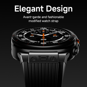 <span class=keywords><strong>Compatible</strong></span> <span class=keywords><strong>con</strong></span> <span class=keywords><strong>Samsung</strong></span> Galaxy Watch 7 47mm Ultra Watch Hengbao Edition Conector de metal Correa de <span class=keywords><strong>reloj</strong></span> de silicona de alta calidad - Product Image 2