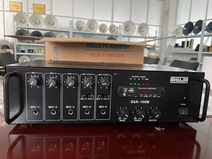 Loa khuếch đại di động SSA-100M 100W với kết nối USB/<span class=keywords><strong>Bluetooth</strong></span> - Product Image 2