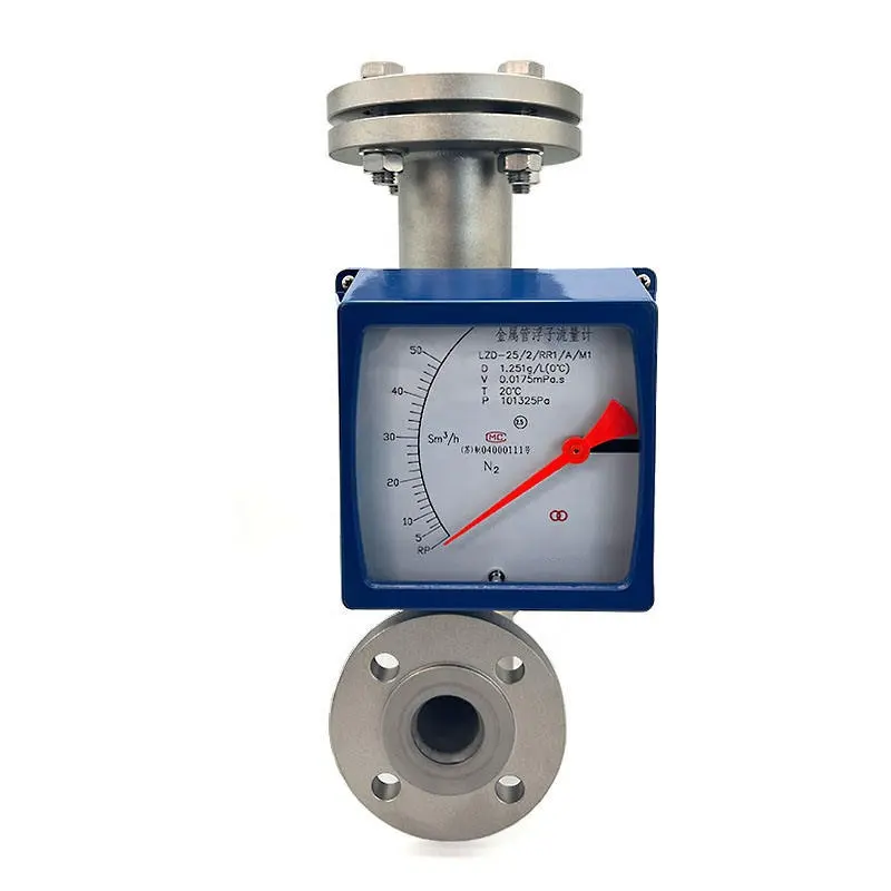 Paslanmaz çelik patlamaya dayanıklı ve korozyon önleyici Metal borular, şamandıra işaretçi tipi Rotor sıvı gaz akış ölçerler