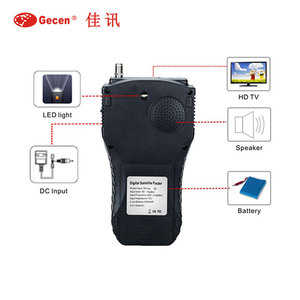 Digital satellite finder meter con AHD 5MP CCTV macchina fotografica cercatore satellite dvb s2 - Product Image 4