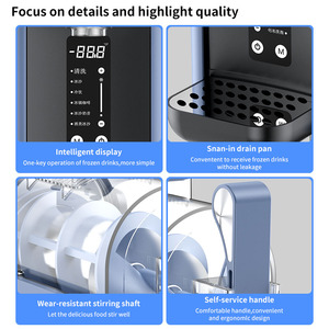 [OEM Slush Máy] tự làm sạch tự động slushie nhà sản xuất Thương mại và sử dụng nhà, công nghệ làm sạch cảm ứng (hỗ trợ ODM) - Product Image 5