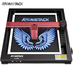 Atomstack A12 X12 Pro 50w多功能智能数控金属切割机木质亚克力中密度纤维板激光雕刻机