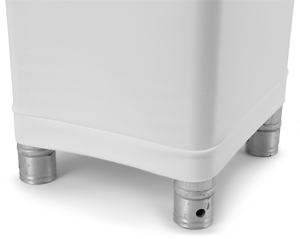 Housse/chaussette de treillis portable de haute qualité en tissu noir/blanc pour lumière LED à vendre ou à organiser avec une grande visibilité - Product Image 4