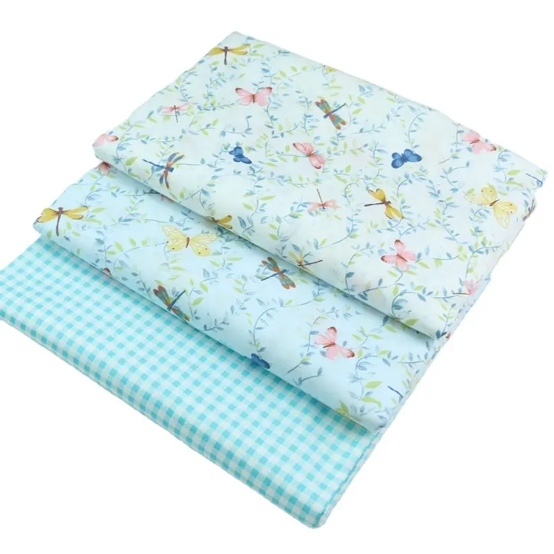 Bướm In Vải Cotton Mềm Mại In Kỹ Thuật Số Máy Cho Để Bán Tùy Chỉnh In Vải Cho Trẻ Em Bông Cho Ngành May Mặc