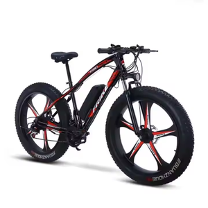 Vélo de montagne électrique 26 pouces 1500W avec frein à disque, cadre en acier, entièrement assemblé, 21 vitesses, suspension arrière - Product Image 1