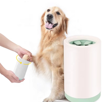 Accessoires de plein air pour chien, nettoyage Portable des pieds, lavage des pattes de chien, tasse en Silicone, nettoyeur des pattes de chien