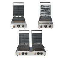 Machine à gaufres professionnelles antiadhésives, équipement de Restaurant, vente en gros, Commercial, 110V, 220V