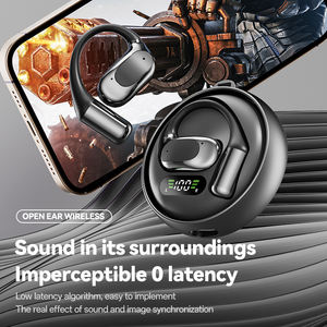 Auriculares Inalámbricos OWS con Clip para Oreja, TWS V5.3, Diseño Mecánico HiFi, Auriculares Deportivos para Juegos con Conducción de Aire - Product Image 5