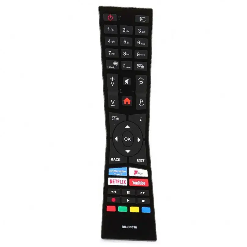 IR remote controllers For JVC RM-C3338 RMC3338 TV Remote with Prime video, Youtube, NetFlix, Fplay