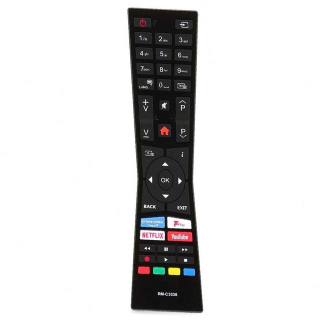 IR Remote Controllers for  JVC RM-C3338 RMC3338 TV Remote with Prime Video, You/tube, Net/Flix, Fplay