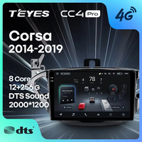 TEYES CC4 PRO pour Opel Corsa 2014-2019 CarPlay Android Auto 2DIN Autoradio CC4PRO Radio multimédia stéréo
