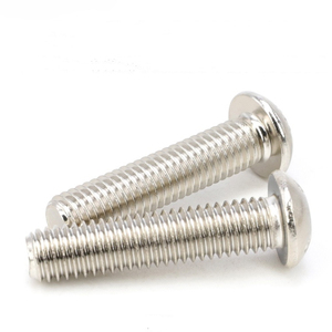 M2 M3 M4 M5 M6 M8 M10 M12 ISO7380 Grade 10.9 Nickel Plated Allen <b>Screws</b> Hex Button Head Bolts - Product Image 4