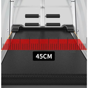Tapis de course mécanique pliable compact pour la perte de poids et l'amincissement, équipement de fitness domestique sans moteur - Product Image 5