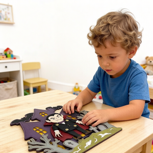 Set <span class=keywords><strong>de</strong></span> Manualidades <span class=keywords><strong>de</strong></span> Madera y Pintura para Casa Embrujada <span class=keywords><strong>de</strong></span> <span class=keywords><strong>Halloween</strong></span>, Decoración para Fiesta Temática <span class=keywords><strong>de</strong></span> <span class=keywords><strong>Vampiros</strong></span>, Regalo - Product Image 5