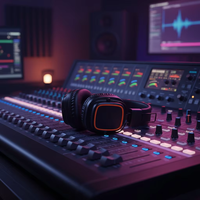 Casque audio silencieux à double module pliable personnalisé, avec suppression du bruit ENC, étanche, pour la méditation et le yoga